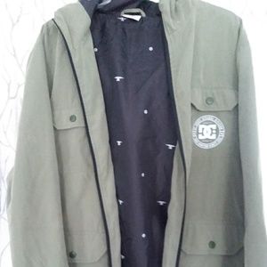 DC men's hoodie jacket size large